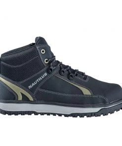 'Nautilus' Men's Urban Int. MetGuard EH SR Alloy Toe - Black / Olive