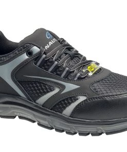 'Nautilus' Men's Tempest Low ESD SR Safety Toe - Black / Grey
