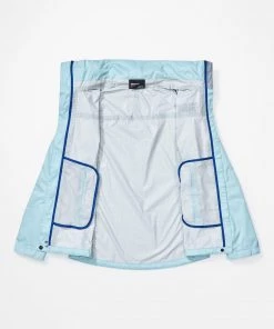 'Marmot' Women's PreCip Eco Jacket - Corydalis Blue