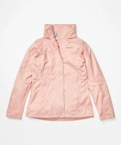 'Marmot' Women's PreCip Eco Jacket - Pink Lemonade