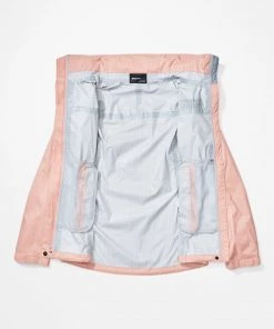'Marmot' Women's PreCip Eco Jacket - Pink Lemonade