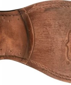 'Nocona' Men's 11" Henry Western Square Toe - Antiqued Brown Cowhide / Vintage Stone 13 'Nocona' Men's 11