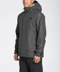 'The North Face' Men's Venture 2 WP Jacket - Dark Heather Grey (Tall)