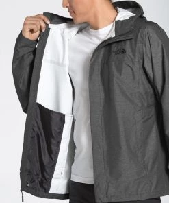 'The North Face' Men's Venture 2 WP Jacket - Dark Heather Grey (Tall)