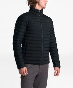 'The North Face' Men's Stretch Down Stowable Jacket - TNF Black