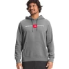 'The North Face' Men's Red's Pullover Hoodie - Medium Grey Heather