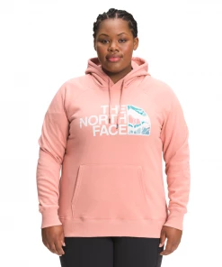 'The North Face' Women's Half Dome Pullover Hoodie - Rose Dawn (ext. Sizes)