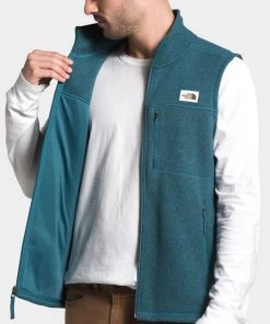 'The North Face' Men's Gordon Lyons Vest - Mallard Blue Heather