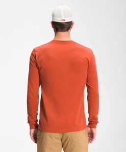 'The North Face' Men's Sleeve Hit T-Shirt - Burnt Ochre