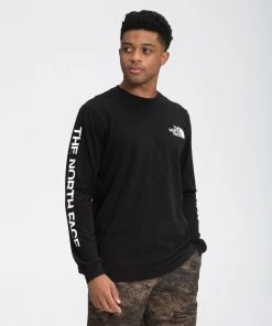'The North Face' Men's Long Sleeve Hit T-Shirt - TNF Black