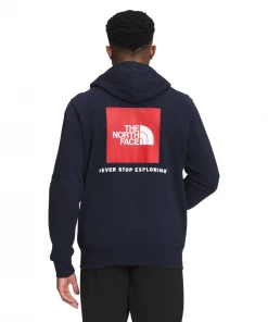 'The North Face' Men's Box NSE Pullover Hoodie - Aviator Navy