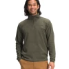 'The North Face' Men's TKA Glacier 1/4 Zip - Taupe Green