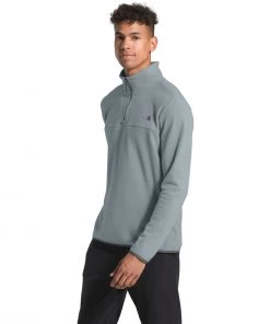 'The North Face' Men's TKA Glacier 1/4 Zip - Mid Grey