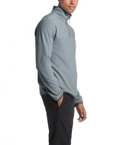 'The North Face' Men's TKA Glacier 1/4 Zip - Mid Grey