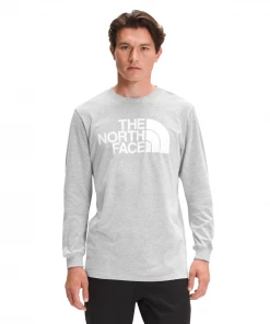 'The North Face' Men's Half Dome T-Shirt - Lt. Grey Heather