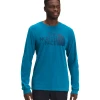 'The North Face' Men's Half Dome T-Shirt - Banff Blue 1 'The North Face' Men's Half Dome T-Shirt - Banff Blue