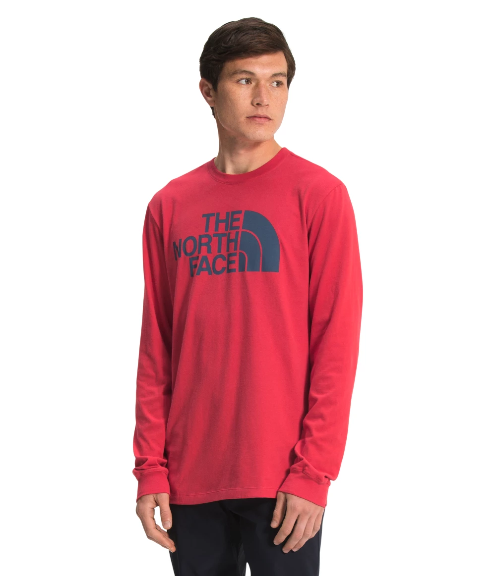 'The North Face' Men's Half Dome T-Shirt - Rococco Red 3 'The North Face' Men's Half Dome T-Shirt - Rococco Red