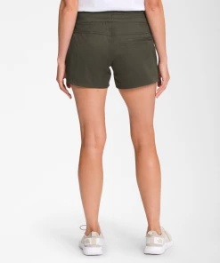 'The North Face' Women's Aphrodite Motion Short - New Taupe Green