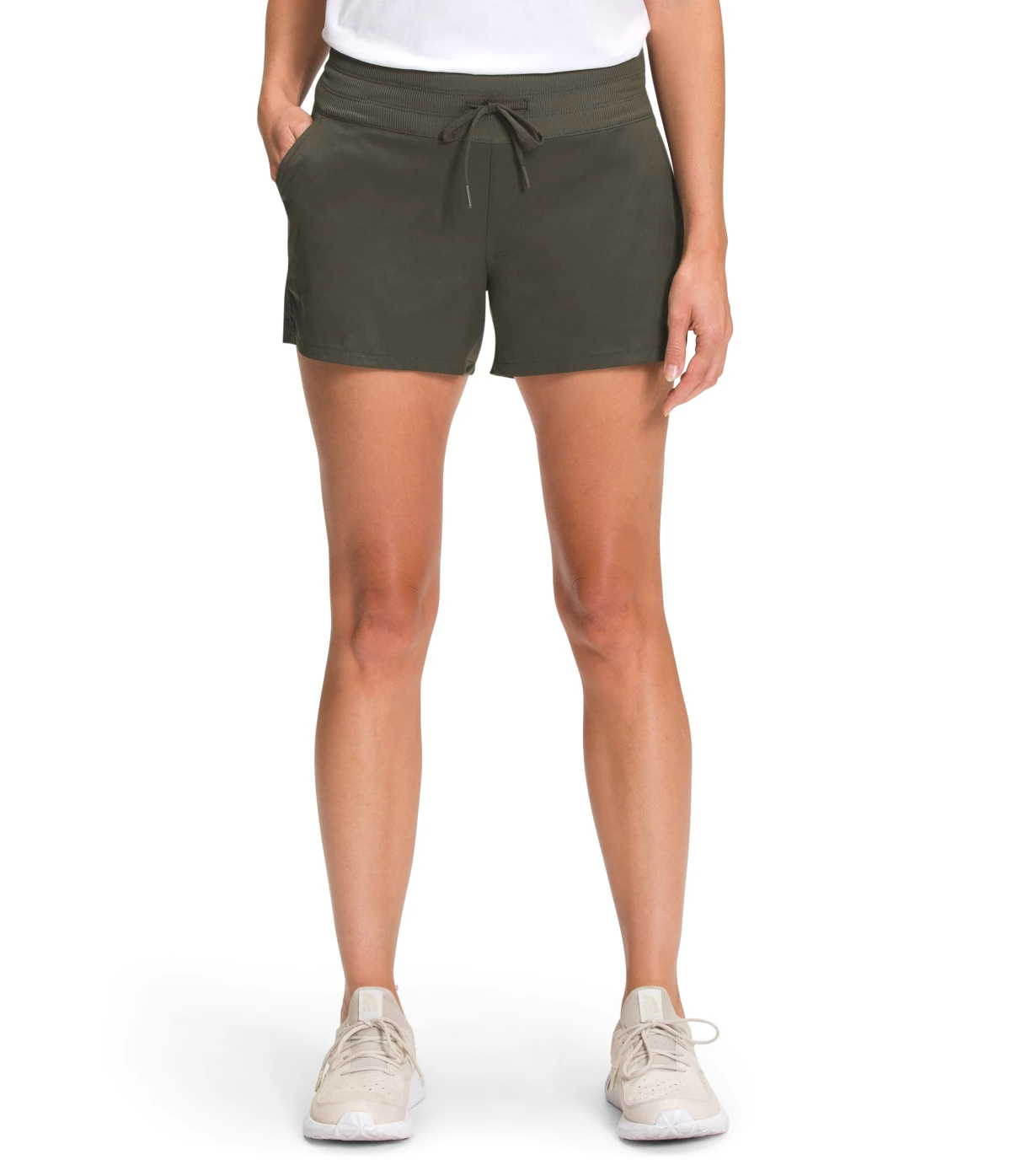 'The North Face' Women's Aphrodite Motion Short - New Taupe Green 3 'The North Face' Women's Aphrodite Motion Short - New Taupe Green