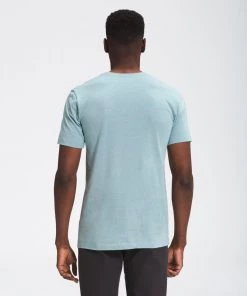 'The North Face' Men's Half Dome Triblend T-Shirt - Tourmaline Blue Heather
