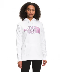 'The North Face' Women's Half Dome Pullover Hoodie - TNF White