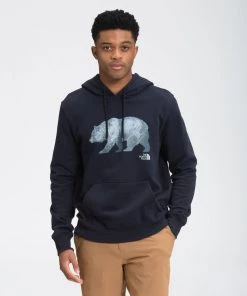 'The North Face' Men's TNF Bear Pullover Hoodie - Aviator Navy