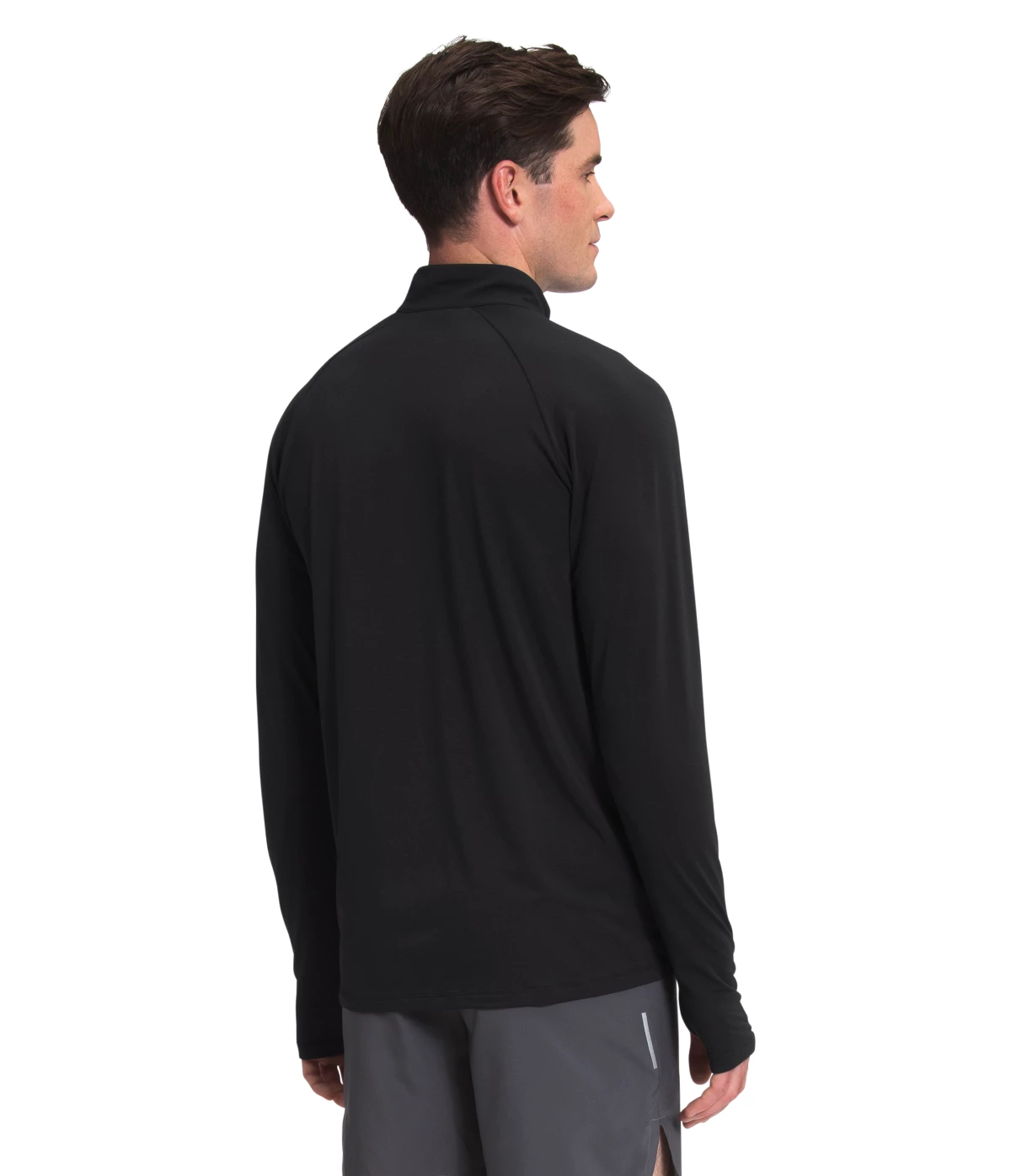 'The North Face' Men's Wander 1/4 Zip - Black 4 'The North Face' Men's Wander 1/4 Zip - Black