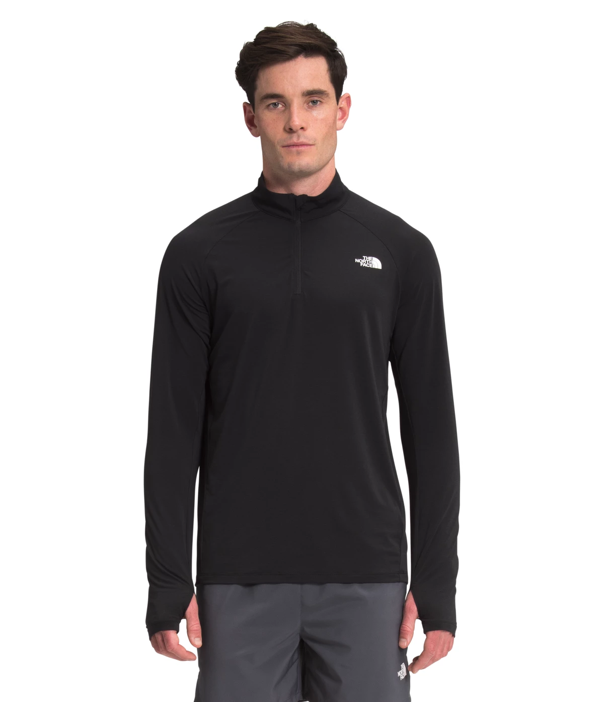 'The North Face' Men's Wander 1/4 Zip - Black 3 'The North Face' Men's Wander 1/4 Zip - Black