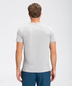 'The North Face' Men's Wander T-Shirt - Light Grey Heather