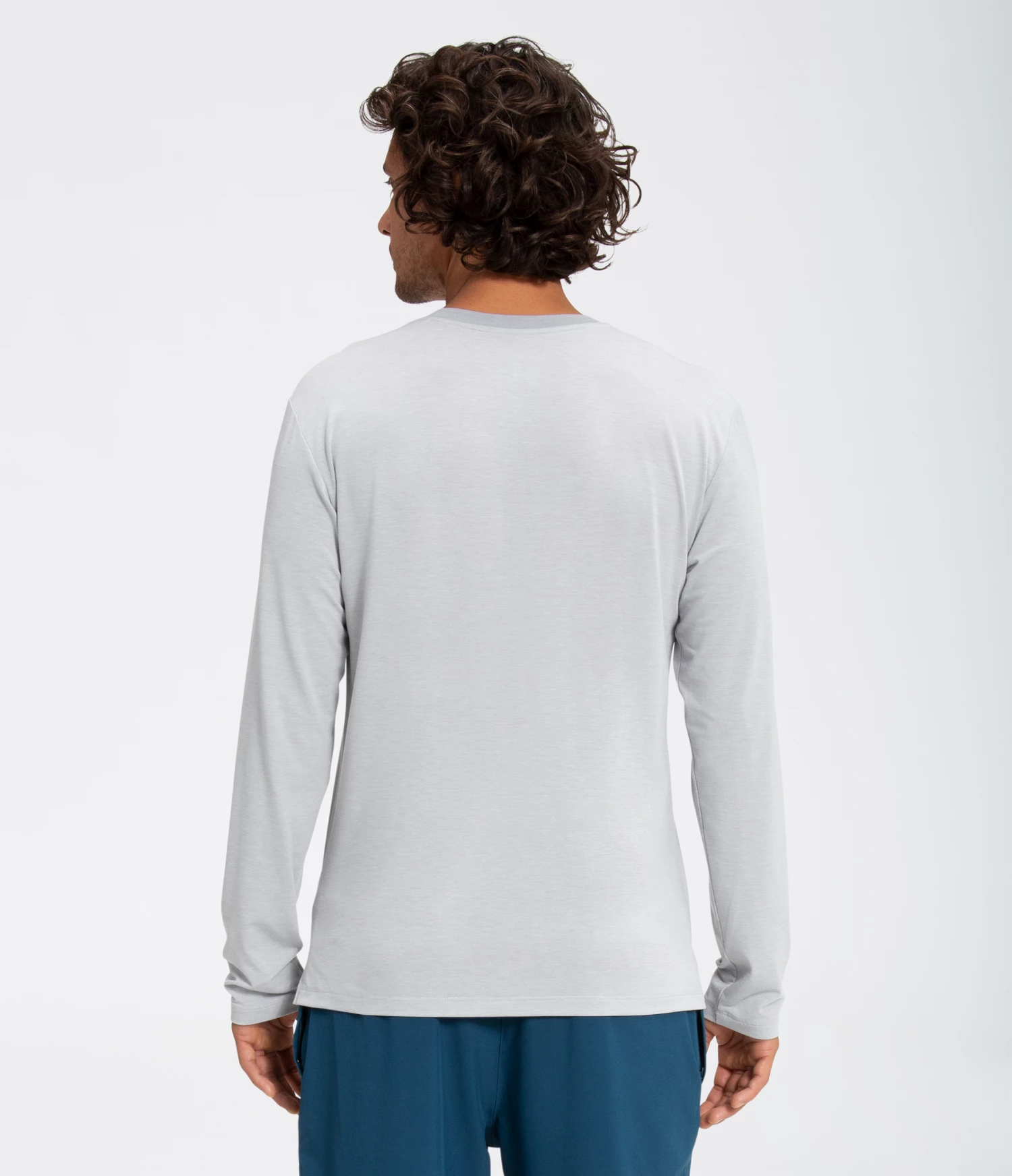 'The North Face' Men's Wander T-Shirt - Light Grey Heather 4 'The North Face' Men's Wander T-Shirt - Light Grey Heather