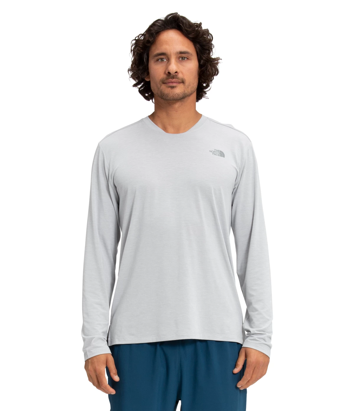 'The North Face' Men's Wander T-Shirt - Light Grey Heather 3 'The North Face' Men's Wander T-Shirt - Light Grey Heather