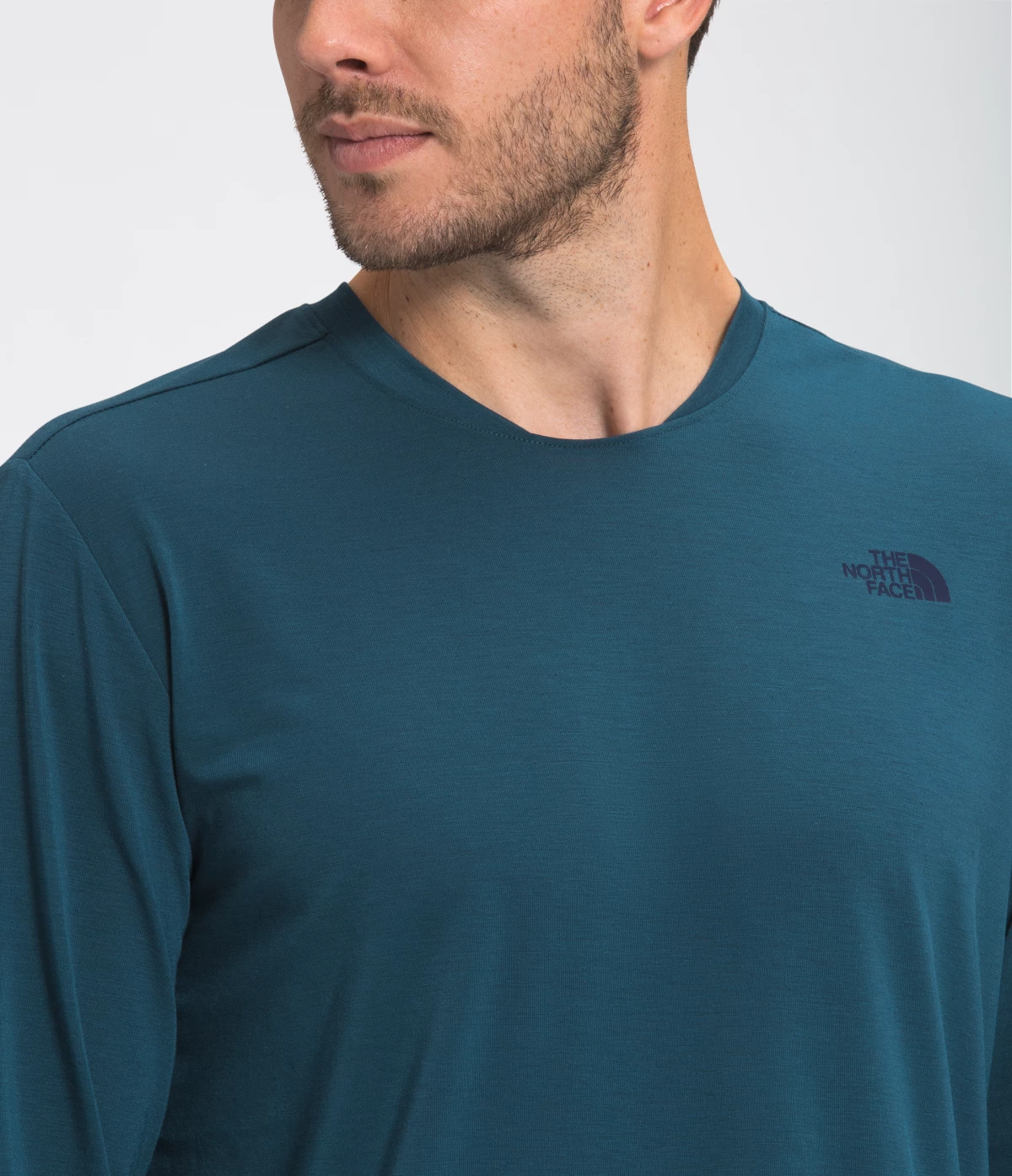'The North Face' Men's Wander T-Shirt - Monterey Blue Heather 5 'The North Face' Men's Wander T-Shirt - Monterey Blue Heather