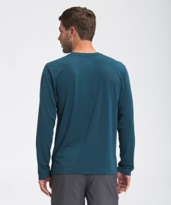 'The North Face' Men's Wander T-Shirt - Monterey Blue Heather 6 'The North Face' Men's Wander T-Shirt - Monterey Blue Heather