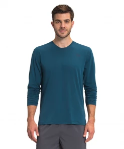 'The North Face' Men's Wander T-Shirt - Monterey Blue Heather