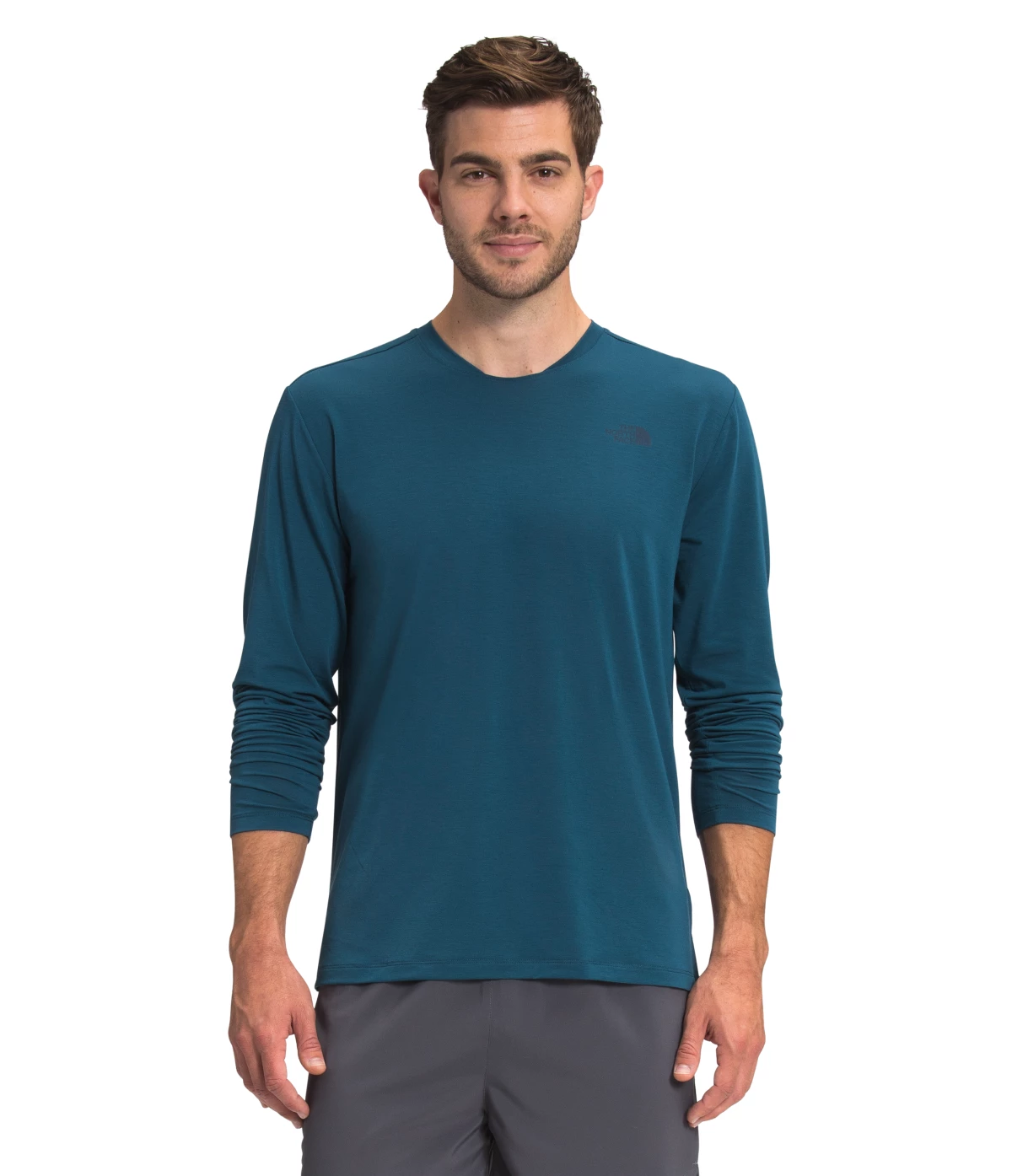 'The North Face' Men's Wander T-Shirt - Monterey Blue Heather 3 'The North Face' Men's Wander T-Shirt - Monterey Blue Heather