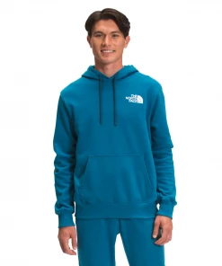 'The North Face' Men's New Sleeve Hit Hoodie - Banff Blue