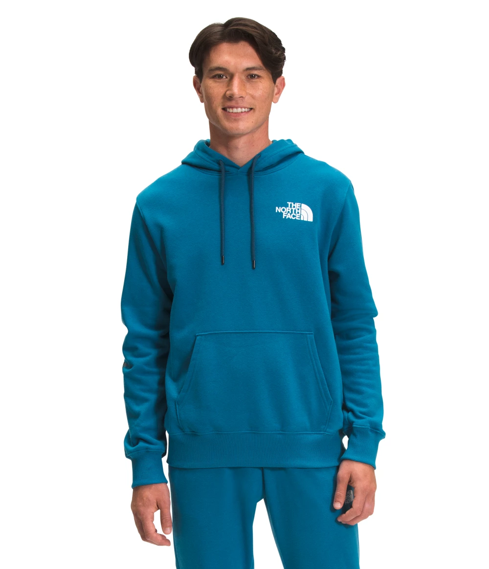 'The North Face' Men's New Sleeve Hit Hoodie - Banff Blue 4 'The North Face' Men's New Sleeve Hit Hoodie - Banff Blue