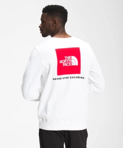 'The North Face' Men's Box NSE Crew Sweatshirt - TNF White