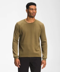'The North Face' Men's All-Season Waffle Thermal - Military Olive