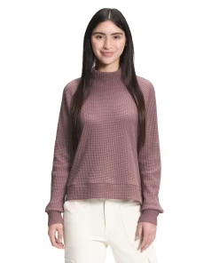'The North Face' Women's Mock Neck Chabot - Twilight Mauve