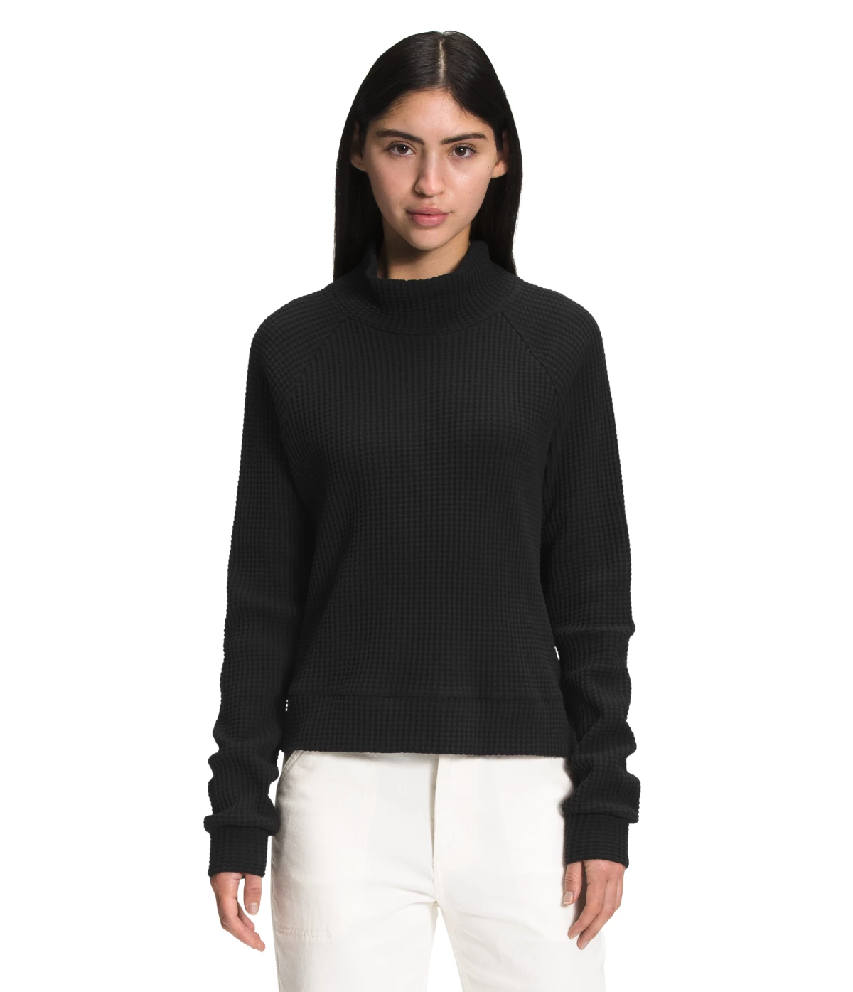 'The North Face' Women's Mock Neck Chabot - TNF Black 3 'The North Face' Women's Mock Neck Chabot - TNF Black