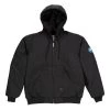 'Berne' Men's Icecap Arctic Insulated WP Hooded Jacket - Black