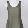 'Keren Hart' Women's Knit Tank Top - Olive (ext. Sizes)