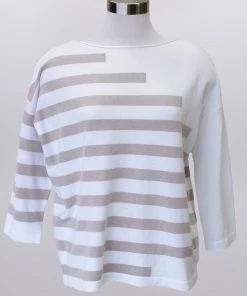 'Keren Hart' Women's Crop Sweater - Khaki