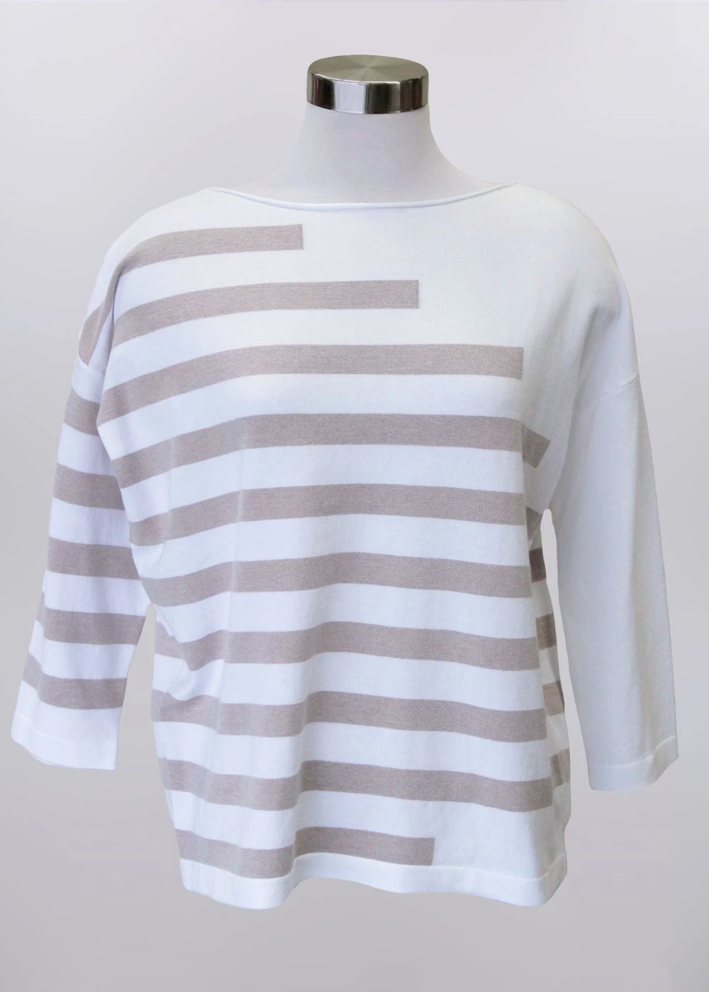 'Keren Hart' Women's Crop Sweater - Khaki 3 'Keren Hart' Women's Crop Sweater - Khaki