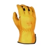 BEAR KNUCKLES LLC 'Bear Knuckles' Double Wedge™ Regular Duty Cowhide Driver Glove - Yellow Men