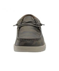 'Hey Dude' Men's Paul Recycled Leather - Arctic Camo