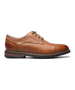 'Nunn Bush' Men's Overland Cap Toe Oxford - Tan