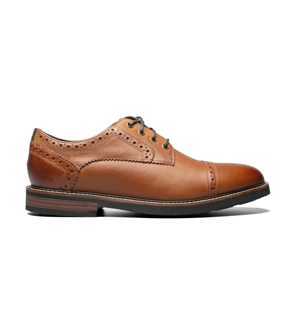 'Nunn Bush' Men's Overland Cap Toe Oxford - Tan 3 'Nunn Bush' Men's Overland Cap Toe Oxford - Tan