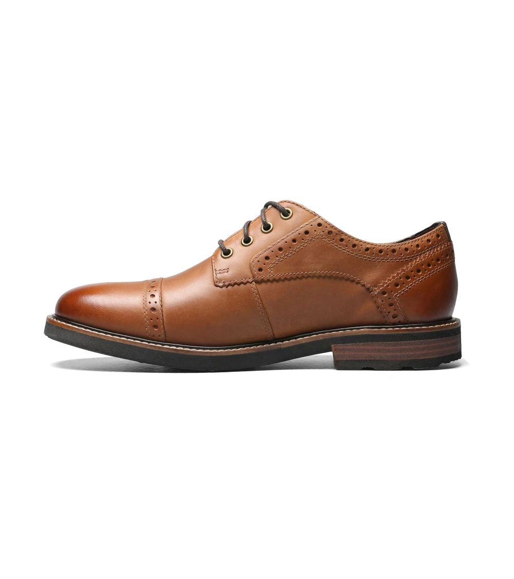 'Nunn Bush' Men's Overland Cap Toe Oxford - Tan 8 'Nunn Bush' Men's Overland Cap Toe Oxford - Tan
